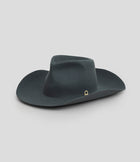 Petrol Cowboy Hat - Gold Stirrup Accent