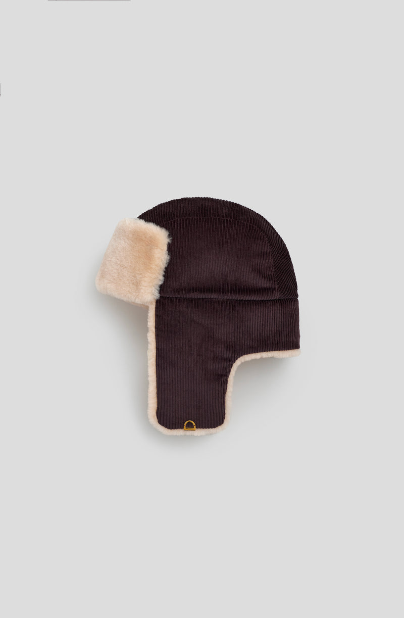 Shearling Ushanka Hat
