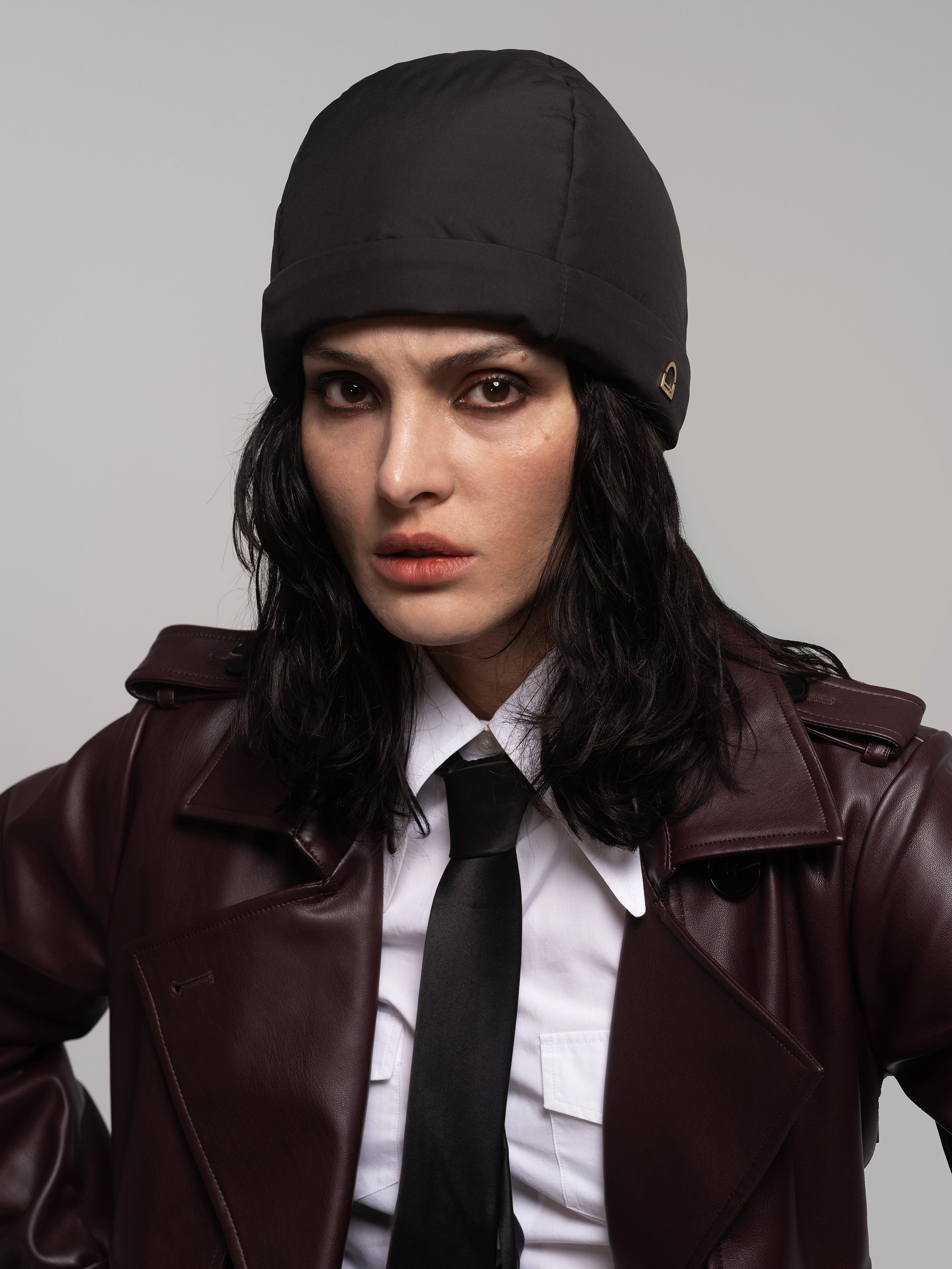 Puffy Hood Hat